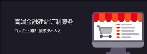 推出金融建站与私人订制服务